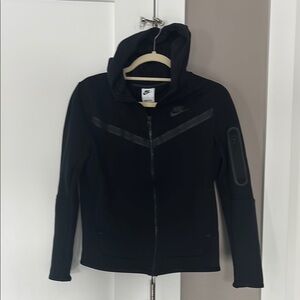 Nike Tech Black Hooded Jacket